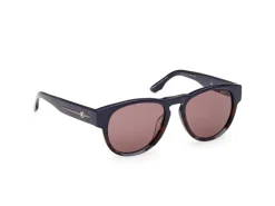 BMW Sonnenbrille Panto Herren blau havana