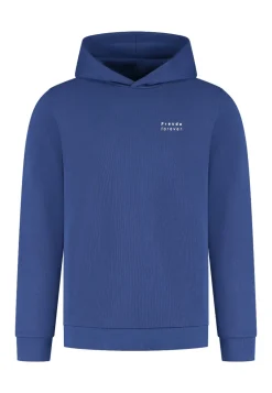 BMW Sweathoodie Logo geprägt unisex blau