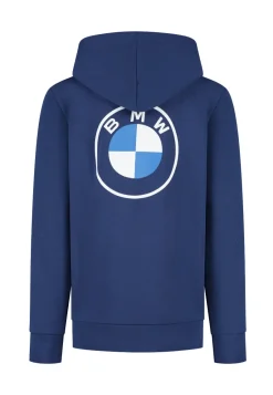 BMW Sweathoodie Logo reverse Kinder blau