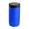 BMW Thermobecher Push 330 ml blau