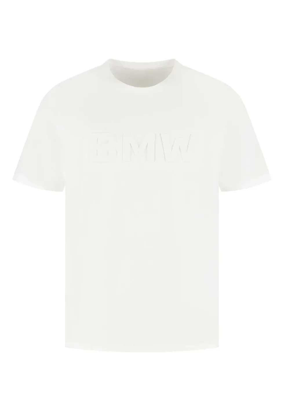 BMW T-Shirt geprägt unisex weiß