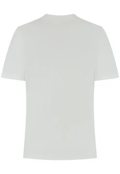 BMW T-Shirt Logo geprägt Damen weiß