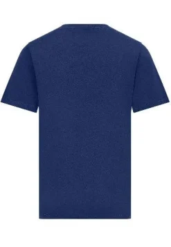 BMW T-Shirt Logo geprägt klein Unisex blau