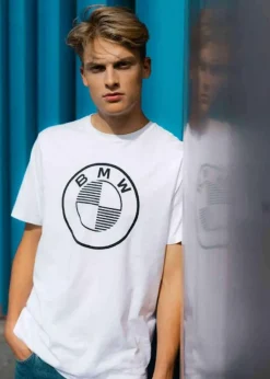 BMW T-Shirt Logo schwarz Herren
