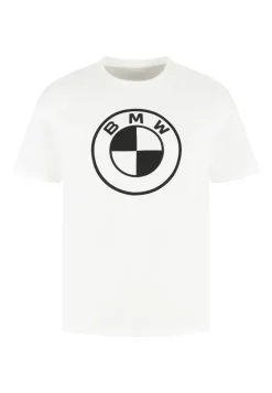 BMW T-Shirt Logo Unisex weiß