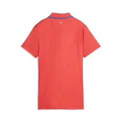 BMW Twisted Diamond Poloshirt Damen dunkles orange