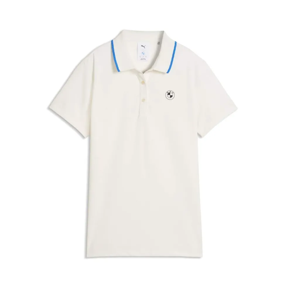 BMW Twisted Diamond Poloshirt Damen warmweiß