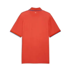 BMW Twisted Diamond Poloshirt Herren dunkles orange