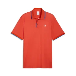 BMW Twisted Diamond Poloshirt Herren dunkles orange