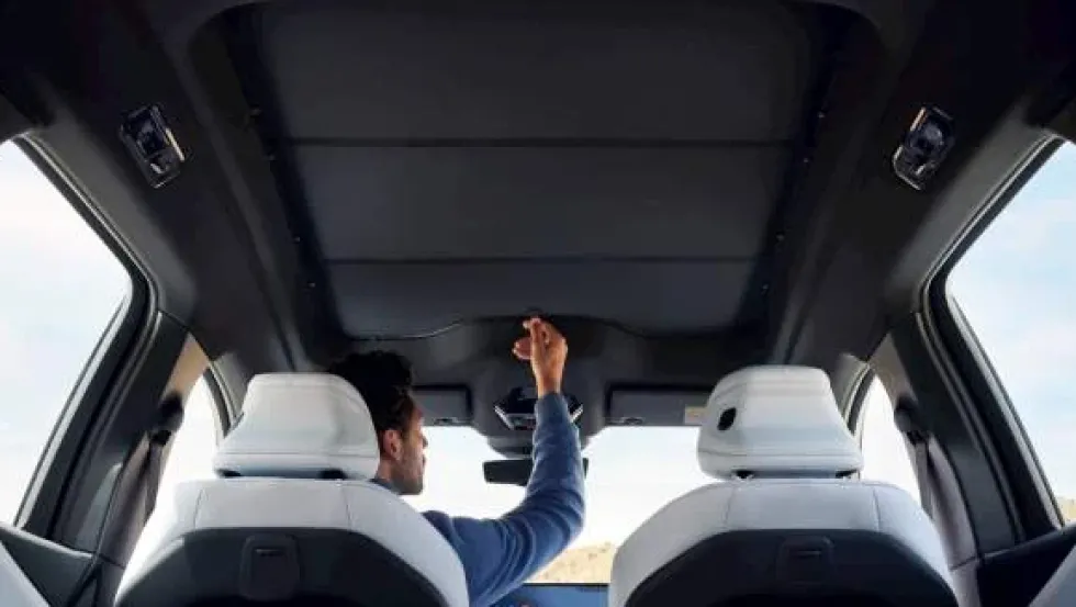 BMW Verschattung Panoramadach iX3 NA5 - Hitzeschutz / Sonnenschutz - 51465B72889