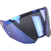 BMW Visier Blau verspiegelt Helm GS Pure 76317923149