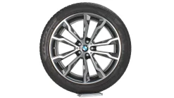 BMW Winterkomplettradsatz X3 G01 X4 G02 20 Zoll Styling 699 M Doppelspeiche
