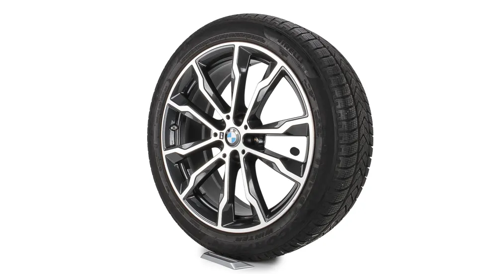 BMW Winterkomplettradsatz X3 G01 X4 G02 20 Zoll Styling 699 M Doppelspeiche