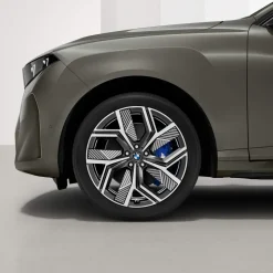 BMW Winterkompletträder Aerodynamic 1115 jet black uni 22 Zoll RDCI (Mischbereifung) X5 G65