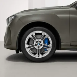 BMW Winterkompletträder Doppelspeiche 1112 refined silver 21 Zoll RDCI (Mischbereifung) X5 G65
