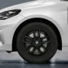 BMW Winterkompletträder Doppelspeiche 840 jet black uni 16 Zoll RDCi 2er U06