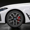 BMW Winterkompletträder M Aerodynamic 858M bicolor (midnight grey/hochglanzpoliert) 18 Zoll RDCi 4er G26 i4 G26E Goodyear