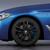 BMW Winterkompletträder M Doppelspeiche 662M jack black uni 18 Zoll RDCi 5er G30 G31 Goodyear