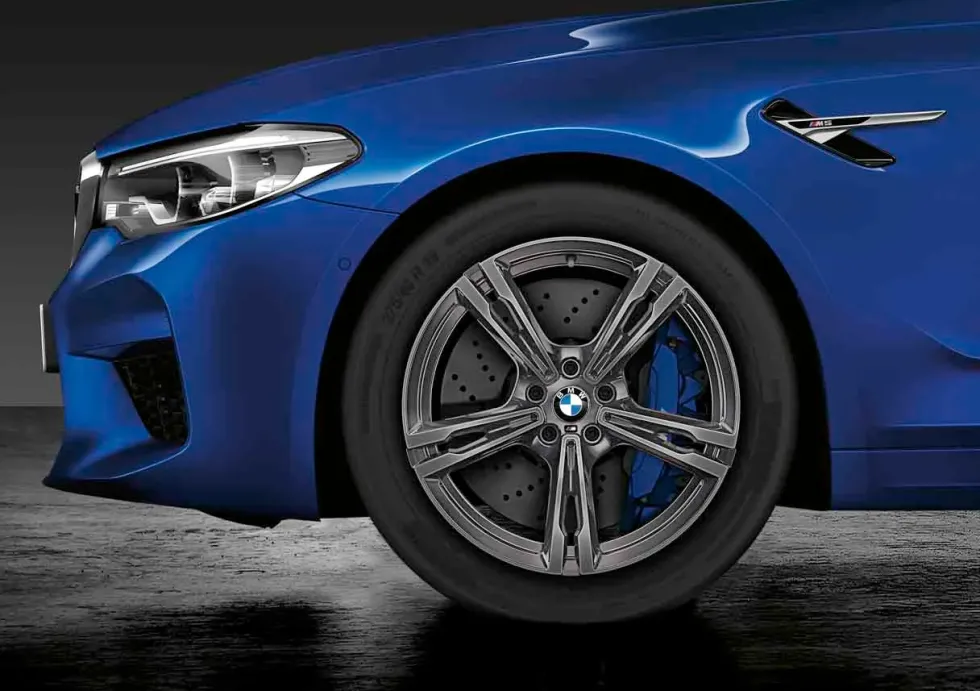 BMW Winterkompletträder M Doppelspeiche 705M ferric grey 19 Zoll RDCi M5 F90 M8 F91 F92 F93 Michelin