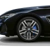 BMW Winterkompletträder M Doppelspeiche 727M bicolor (orbit grey/hochglanzpoliert) 19 Zoll RDCi 8er G14 G15 G16 Pirelli (Mischbereifung)