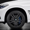 BMW Winterkompletträder M Doppelspeiche 808M orbit grey 21 Zoll RDCi X5M F95 LCI X6M F96 LCI Michelin (Mischbereifung)