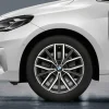 BMW Winterkompletträder M Doppelspeiche 838 bicolor (midnight grey / glanzgedreht) 18 Zoll RDCi 2er U06