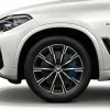 BMW Winterkompletträder M Sternspeiche 740M bicolor (orbit grey/hochglanzpoliert) 20 Zoll RDCi X5 G05 LCI X6 G06 LCI Michelin