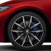 BMW Winterkompletträder M Y-Speiche 859M bicolor (jet black uni/hochglanzpoliert) 19 Zoll RDCi i4 G26E Goodyear (Mischbereifung)