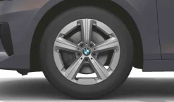 BMW Winterkompletträder Sternspeiche 875 lightning grey unicolor 17 Zoll RDC mit Continental VikingContact 7* für 2er U06