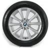 BMW Winterkompletträder Vielspeiche V-Speiche 642 reflexsilber 18 Zoll 6er G32 7er G11 G12 8er G14 G15 G16