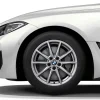 BMW Winterkompletträder V-Speiche 851 refined silver 17 Zoll RDCi 4er G26 Goodyear