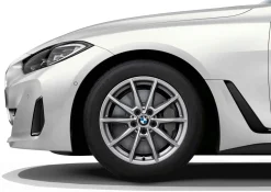 BMW Winterkompletträder V-Speiche 851 refined silver 17 Zoll RDCi 4er G26 Goodyear