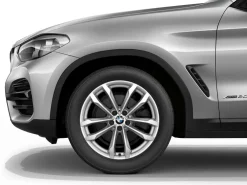 BMW Winterkompletträder V-Speiche 691 reflex silber 19 Zoll RDCi X3 G01 X4 G02 Pirelli