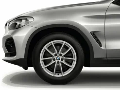 BMW Winterkompletträder V-Speiche 618 reflex silver 18 Zoll RDCi X3 G01 X4 G02 Hankook