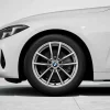 BMW Winterkompletträder V-Speiche 778 reflexsilber 17 Zoll RDCi mit Bridgestone Blizzak LM-001 RFT für 2er G42 3er G20 G21 4er G22 G23