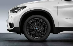 BMW Winterkompletträder Y-Speiche 566 jet black uni 18 Zoll RDCi X1 F48 X2 F39 Pirelli