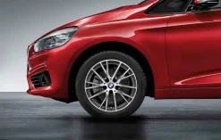 BMW Winterkompletträder Y-Speiche 489 bicolor (orbitgrau / glanzgedreht) 17 Zoll RDCi 1er F40 2er F44