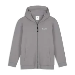 BMW Zip-Sweathoodie Logo reverse Unisex grau