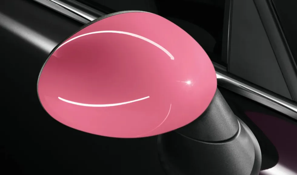 MINI Abdeckung Spiegel Ray Pink