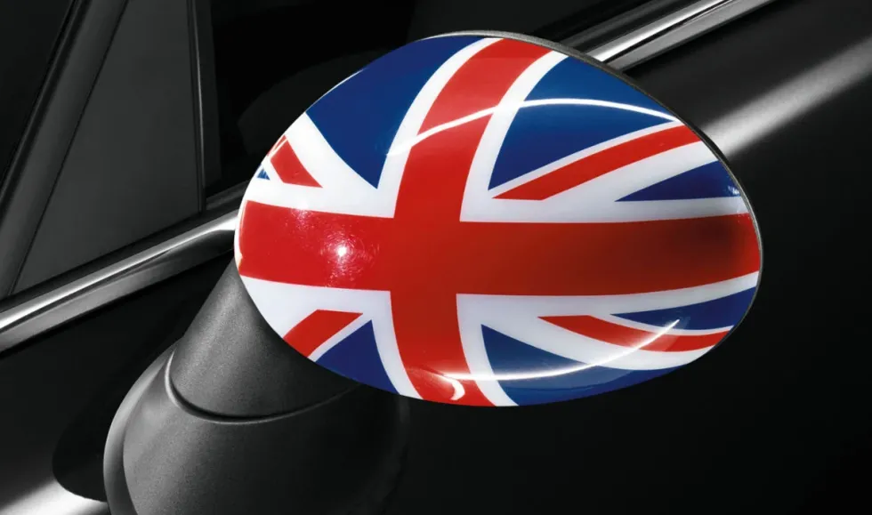 MINI Abdeckung Spiegel Union Jack