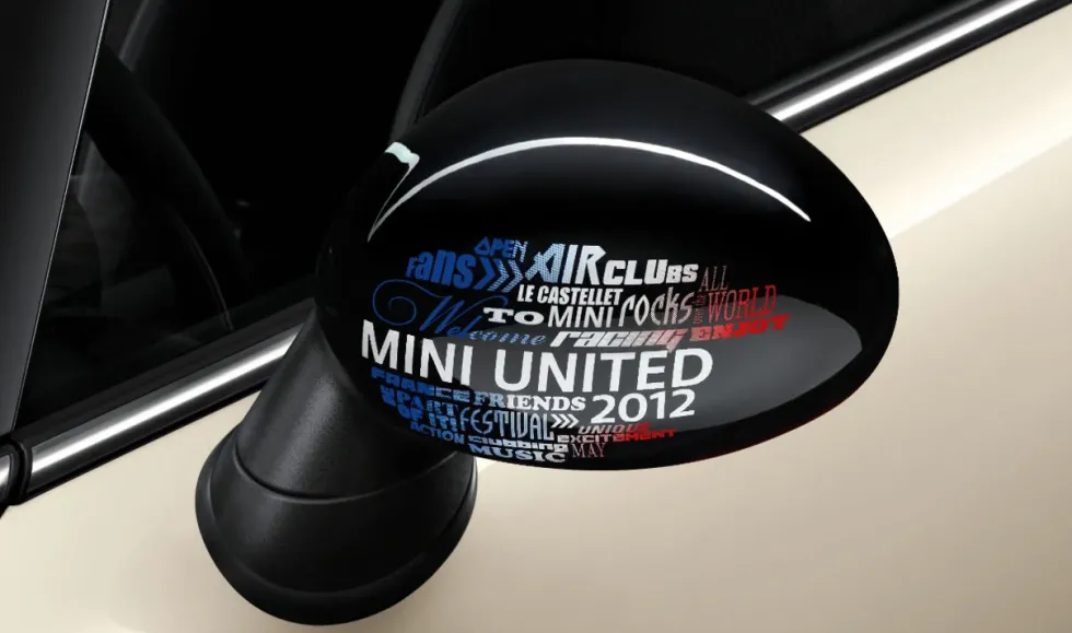 MINI Abdeckung Spiegel United 2012