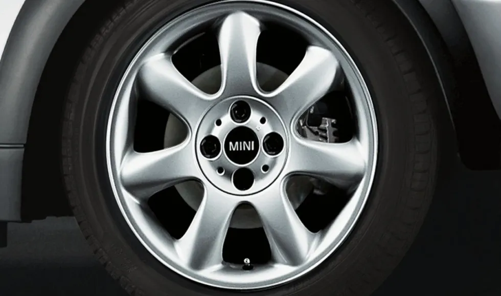 MINI Alufelge Bridge Spoke 94 6,5J x 16 ET 48 Silber Vorderachse / Hinterachse