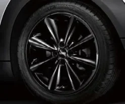 MINI Alufelge Conical Spoke 121 7J x 17 ET 48 Schwarz Vorderachse / Hinterachse
