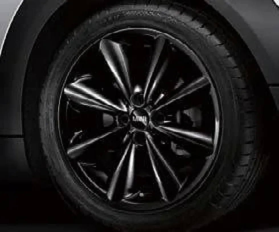 MINI Alufelge Conical Spoke 121 7J x 17 ET 48 Schwarz Vorderachse / Hinterachse