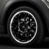 MINI Alufelge Cross Spoke Composite R90 schwarz 7J x 17 ET 48 Vorderachse / Hinterachse