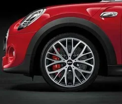 MINI Alufelge Cross Spoke 506 schwarz/glanzgedreht 7Jx18 ET54 F55/F56/F57