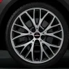 MINI Alufelge Cross Spoke 506 schwarz/glanzgedreht 7Jx18 ET54 F55/F56/F57