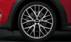 MINI Alufelge Cross Spoke 506 schwarz/glanzgedreht 7Jx18 ET54 F55/F56/F57