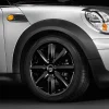MINI Alufelge Crown Spoke 104 7J x 17 ET 48 Schwarz Vorderachse / Hinterachse