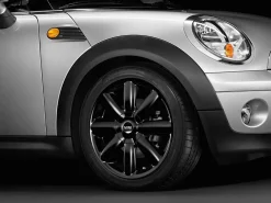 MINI Alufelge Crown Spoke 104 7J x 17 ET 48 Schwarz Vorderachse / Hinterachse